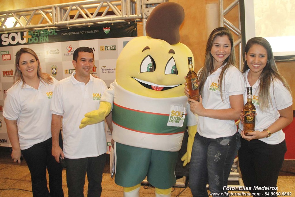 O Cajulino também esteve presente ao evento na churrascaria Sal e Brasa. (Foto: Elias Medeiros)